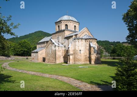 Gradac Kloster gegründet von Helen von Anjou, Serbien Stockfoto