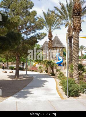 Aliante Nature Discovery Park, No. Las Vegas, NV. Stockfoto