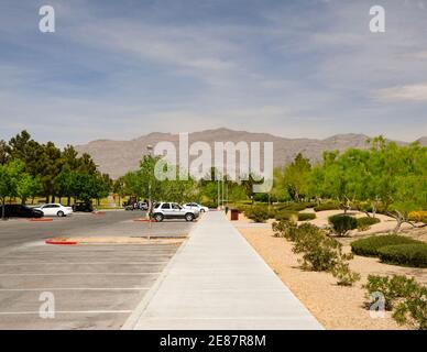 Aliante Nature Discovery Park, No. Las Vegas, NV. Stockfoto