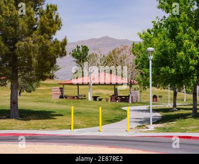 Aliante Nature Discovery Park, No. Las Vegas, NV. Stockfoto