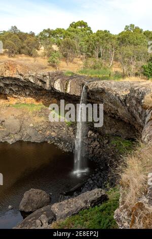 Wannon Falls, Wannon in der Nähe von Hamilton, Victoria, Australien Stockfoto