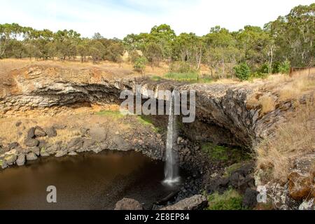 Wannon Falls, Wannon in der Nähe von Hamilton, Victoria, Australien Stockfoto