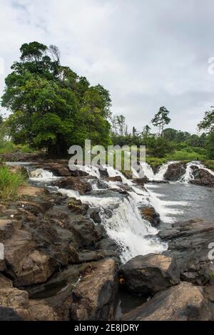 Lobe Wasserfälle, Kribi, Kamerun Stockfoto