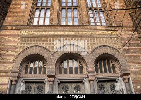 Die Neue Synagoge, die Hauptsynagoge von Berlin, Deutschland Stockfoto