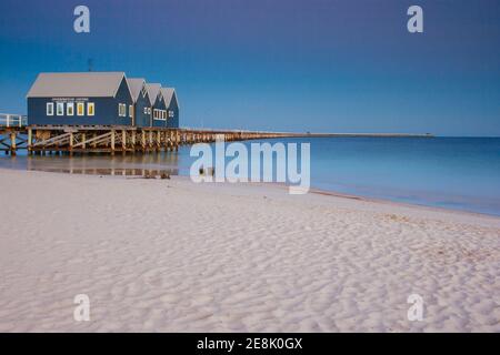 Busselton Jetty in Australien Stockfoto