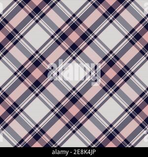 Karo-Muster nahtlos. Karierung der Stoffstruktur. Streifen quadratischen Hintergrund. Vektor Textil-Design Tartan. Stock Vektor