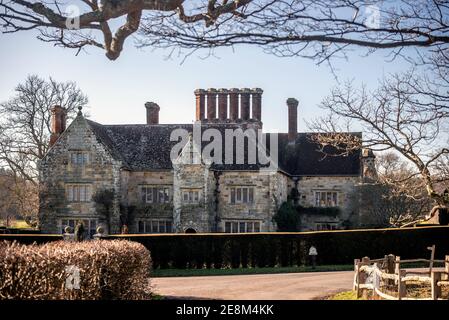 Heathfield, 25. Januar 2021: Rudyard Kiplings ehemaliges Haus, Bateman's, in Burwash Stockfoto