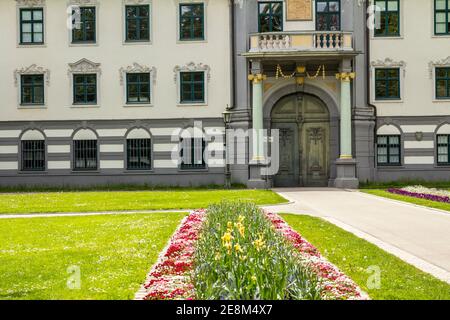 Augsburg, Deutschland - 18. Mai 2019: Frstbischische Residenz Stockfoto