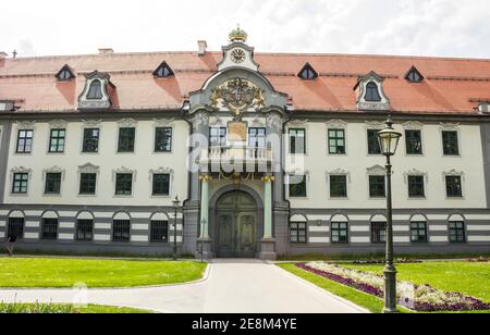 Augsburg, Deutschland - 18. Mai 2019: Frstbischische Residenz Stockfoto