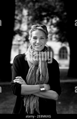 LINKÖPING, SCHWEDEN- 24. SEPTEMBER 2010:Emma Wiklund (geboren am 13. September 1968 in Sjöberg) ist eine schwedische Modelin und Schauspielerin. Stockfoto