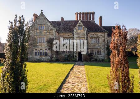 Heathfield, 25. Januar 2021: Rudyard Kiplings ehemaliges Haus, Bateman's, in Burwash Stockfoto