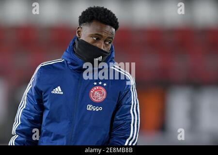 ALKMAAR, NIEDERLANDE - JANUAR 31: Quincy Promes von Ajax während des niederländischen Eredivisie-Spiels zwischen AZ und Ajax im AFAS-Stadion am 31. Januar 2021 in Stockfoto