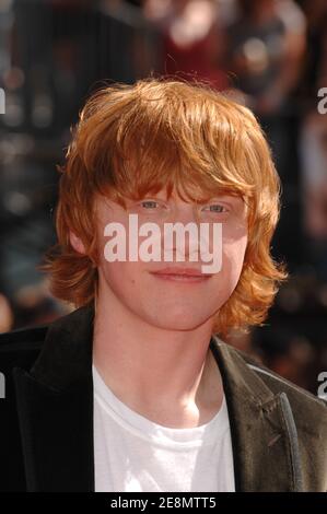 Rupert Grint nimmt an der Premiere von "Harry Potter und der Orden des Phönix" Teil, die am 8. Juli 2007 im Grauman's Chinese Theatre am Hollywood Boulevard in Los Angeles, CA, USA, stattfand. Foto von Lionel Hahn/ABACAPRESS.COM Stockfoto