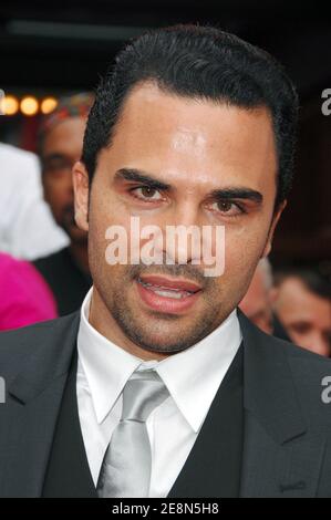 Die Schauspielerin Manny Perez nimmt an der Premiere von Picturehouse's 'El Cantante' Teil, die am Donnerstag, 26. Juli 2007, im AMC 25 Theatre des Times Square in New York City, NY, USA, stattfand. Foto von Gregorio Binuya/ABACAPRESS.COM Stockfoto