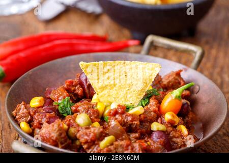 Chili Con Carne Stockfoto