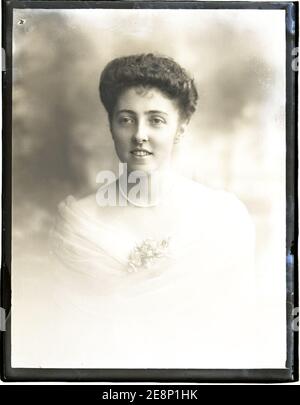 Miss Challen, 31. Oktober 1907 (16394408068). Stockfoto