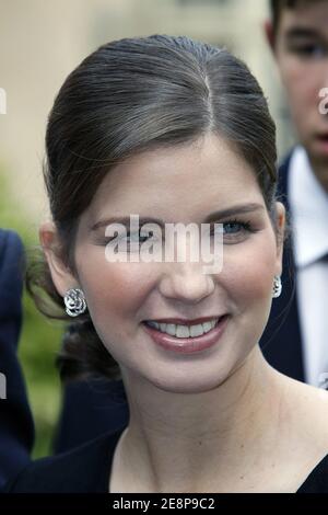 Prinzessin Marie-Marguerite, die Herzogin von Anjou, nimmt am 23. September 2007 an der Dreihundertjahrfeier der Invalidenspitalspital-Stiftung in Paris, Frankreich, Teil. Foto von Thierry Orban/ABACAPRESS.COM Stockfoto