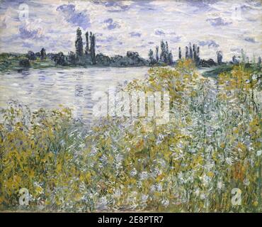 Claude Monet - Île aux Fleurs in der Nähe von Vétheuil. Stockfoto