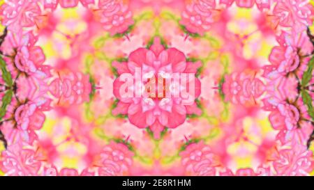 Abstrakt fraktalen rosa Textur Hintergrund. Für das Design Stockfoto