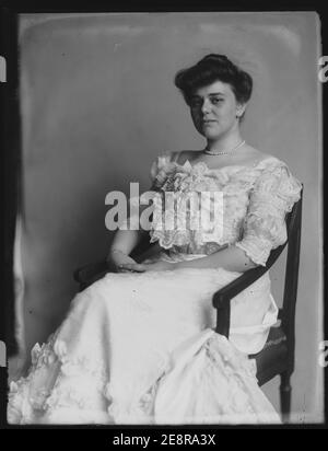 Miss Alice Heu Stockfoto