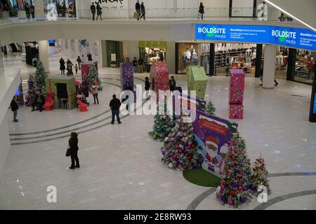 Die American Dream Mall, ein neues Mega-Einkaufszentrum mit Vergnügungsviertel in den New Yorker Vororten. Stockfoto