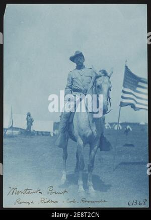 Montauk Point, Rough Riders, Colonel Roosevelt Stockfoto