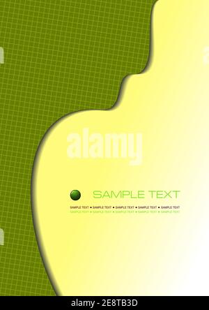 Grunge abstrakter Hi-Tech-Hintergrund. Vektor-3d-Illustration Stock Vektor