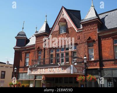 Tagesbild der Tarrytown Music Hall. Stockfoto