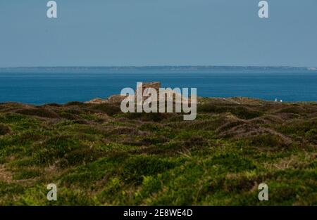 Schloss mit Blick Stockfoto