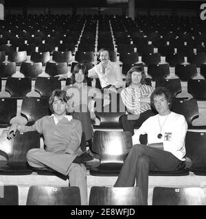 Britische Rockband The Hollies. Deutschland 1977 Stockfoto