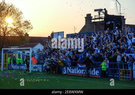 10/05/2006 Konferenz National Play-off Semi Final 2nd Leg Final. Grays Athletic gegen Halifax. Halifax gewann schließlich das Spiel 5-4 auf Aggregat. Stockfoto