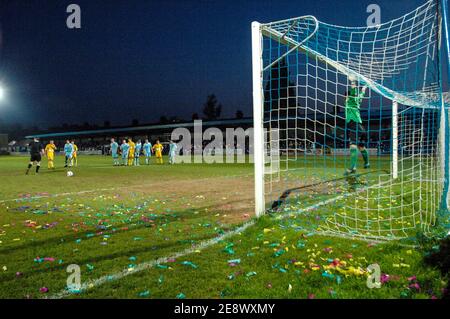 10/05/2006 Konferenz National Play-off Semi Final 2nd Leg Final. Grays Athletic gegen Halifax. Halifax gewann schließlich das Spiel 5-4 auf Aggregat. Stockfoto