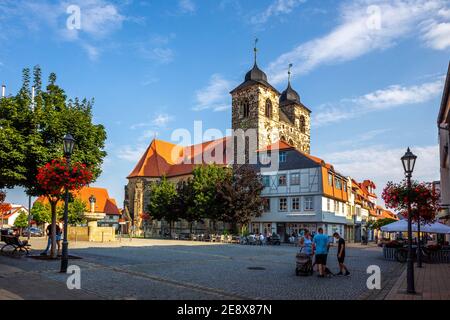 St. Nikolai Kirche in Oschersleben, Deutschland Stockfoto