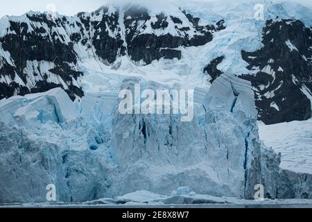 Petzval-Gletscher, Skontorp Cove, Antarktis Stockfoto