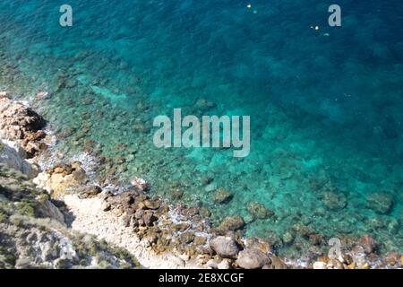 Was für ein wunderbares Meer - Mare italiano Stockfoto