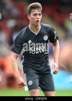 Datei Foto vom 20-07-2019 von Leicester City's Callum Wright. Ausgabedatum: Montag, 1. Februar 2021. Stockfoto