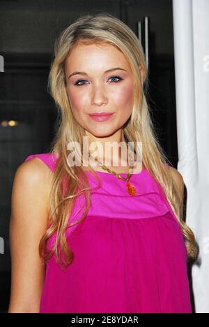 Die Schauspielerin Katrina Bowden nimmt am 2. Oktober 2007 an der Premiere von „leuth“ von Sony Pictures Classics im Pariser Theater in New York City, NY, USA Teil. Foto von Gregorio Binuya/ABACAPRESS.COM Stockfoto