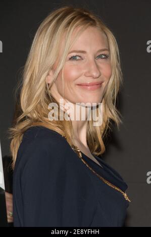 Die Schauspielerin Cate Blanchett kommt am 4. Oktober 2007 zur Vorführung von ''I'm Not There'' beim New York Film Festival in der Frederick P. Rose Hall in New York City, NY, USA. Foto von Jim Rock/ABACAPRESS.COM' Stockfoto