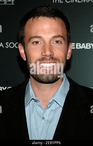 Schauspieler Ben Affleck kommt bei der Vorführung von 'Gone Baby Gone', die am 16. Oktober 2007 im IFC Center in New York City, NY, USA, stattfand. Foto von Jim Rock/ABACAPRESS.COM Stockfoto