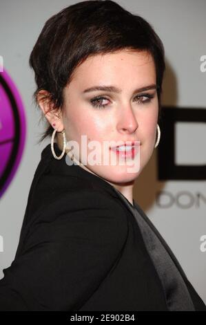 Rumer Willis, der DKNY trägt, nimmt am 7. November 2007 an der DKNY Delicious Night Fragrance Launch Party im West Village in New York City, USA Teil. Foto von Gregorio Binuya/ABACAPRESS.COM Stockfoto