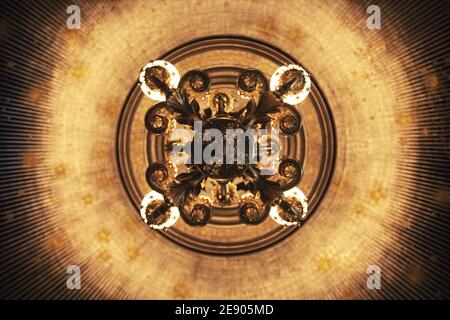 Innenräume der Opéra de Paris. Palais Garnier. Stockfoto