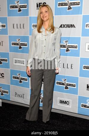 Lisa Kudrow nimmt an den Film Independent's Spirit Award Nominierungen 2008 Teil, die am 27. November 2007 im Sofitel Hotel in Los Angeles, CA, USA, ausgetragen werden. Foto von Lionel Hahn/ABACAPRESS.COM Stockfoto