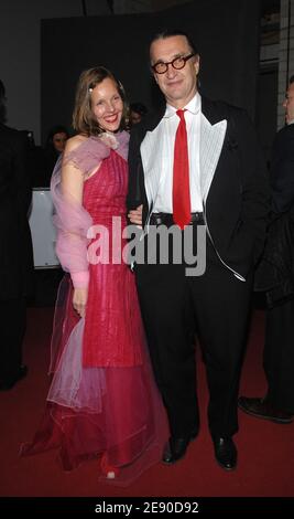 Der deutsche Regisseur Wim Wenders kommt am 1. Dezember 2007 zu den 20. Jährlichen European Film Awards in der Arena in Berlin. Foto von Nicolas Khayat/ABACAPRESS.COM Stockfoto