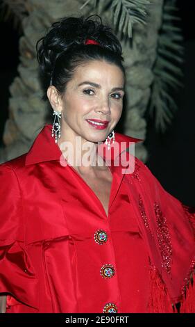 Victoria Abril posiert bei der Christian Dior Party während des 7. Internationalen Filmfestivals von Marrakesch am 8. Dezember 2007 in Marrakesch, Marokko. Foto von Denis Guignebourg/ABACAPRESS.COM Stockfoto
