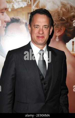 Schauspieler Tom Hanks kommt am 16. Dezember 2007 bei der Universal Pictures-Vorführung von 'Charlie Wilson's war' im Museum of Modern Art in New York City, NY, USA an. Foto von Gregorio Binuya/ABACAPRESS.COM Stockfoto