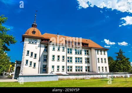 Hofmatt Schule in Aarburg, Schweiz Stockfoto