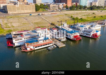 Memphis Riverboats, Memphis, Tennessee Stockfoto