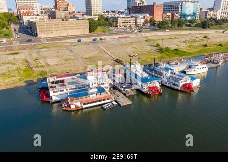 Memphis Riverboats, Memphis, Tennessee Stockfoto