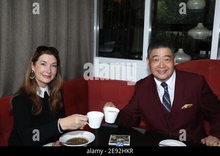 Beverly Hills, Kalifornien, USA. Februar 2021. Stockfoto