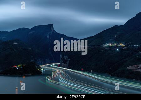 Chongqing fengjie KuiMen Schönheit Stockfoto